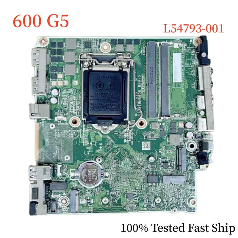 L54793-001 HP Prodesk 600 G5 ̴ , DAF81BMB6D0 L52072-002 L54793-601 DDR4 κ, 100% ׽Ʈ Ϸ,  